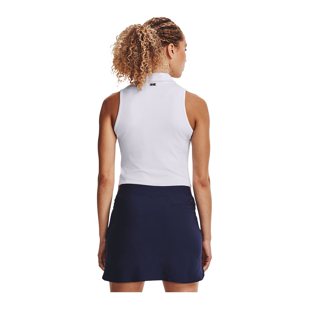 Under Armour Golf Women's Zinger Sleeveless Golf Polo T Shirt