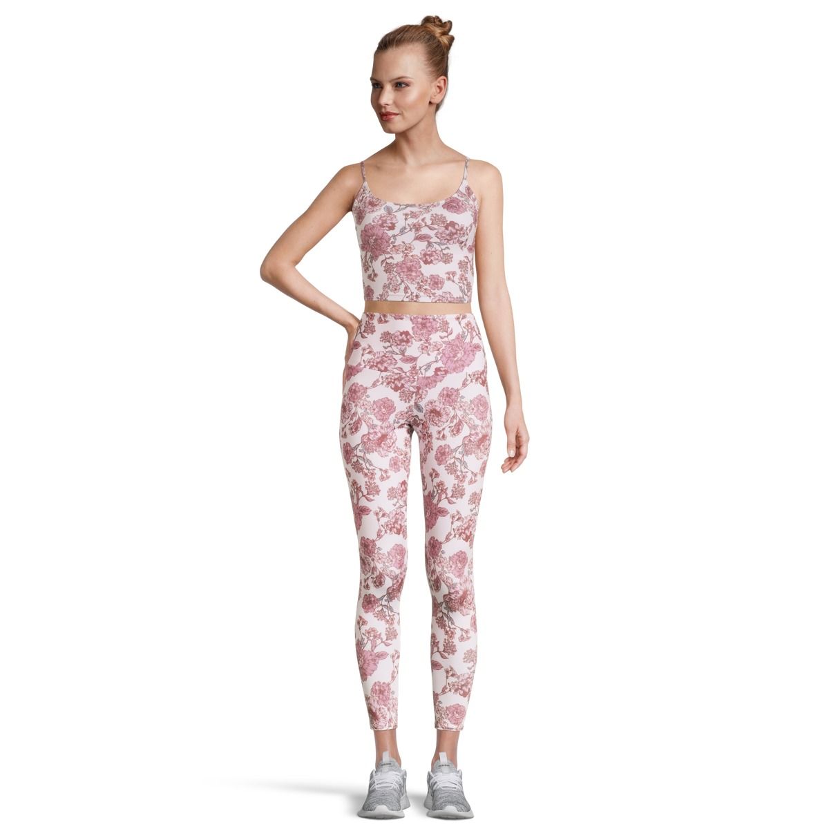 Onzie Women's Belle Cami Crop Top, Low Impact, Lightly Lined, Longline