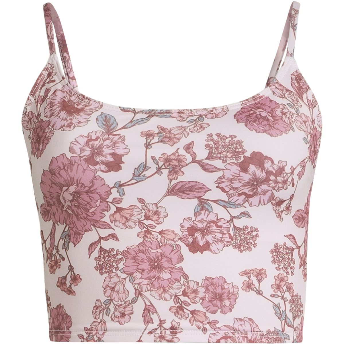 Onzie Women's Belle Cami Crop Top, Low Impact, Lightly Lined, Longline