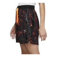 Nike Women's Basketball Sea All Over Print Shorts Front_Angled_Left