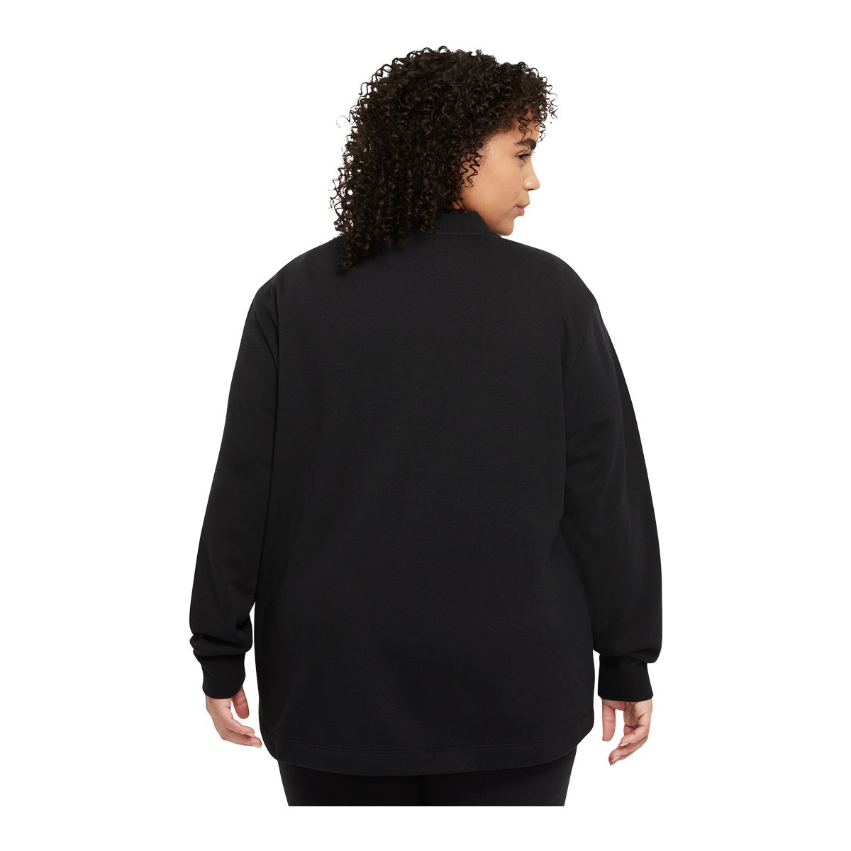 Nike Women's Essential Fleece Cardigan, Plus Size