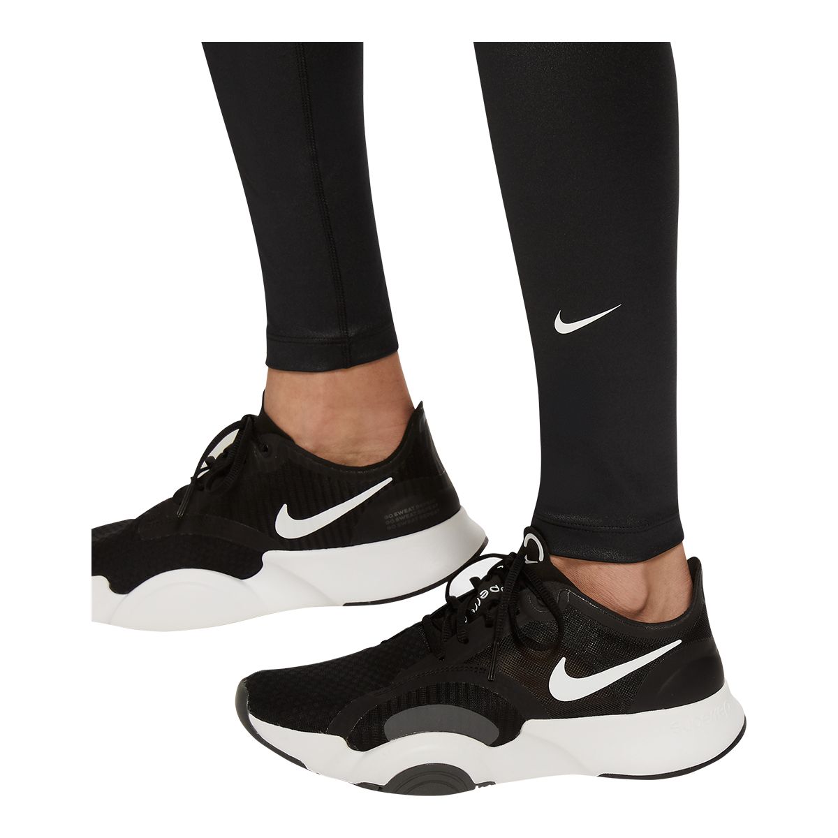 Nike Women's One Mid-Rise Shine Tights