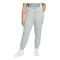 Nike Women's Plus Size Essential Mid-Rise Fleece Joggers, Sweatpants, Casual Front_Flat