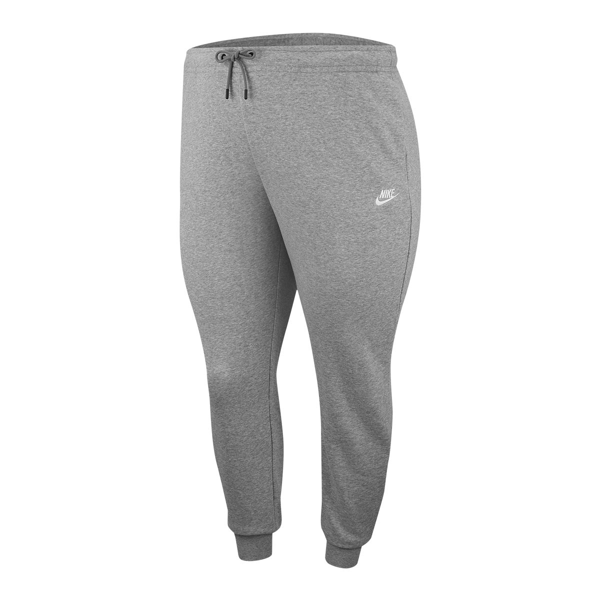 Nike Women's Plus Size Essential Mid-Rise Fleece Joggers, Sweatpants, Casual