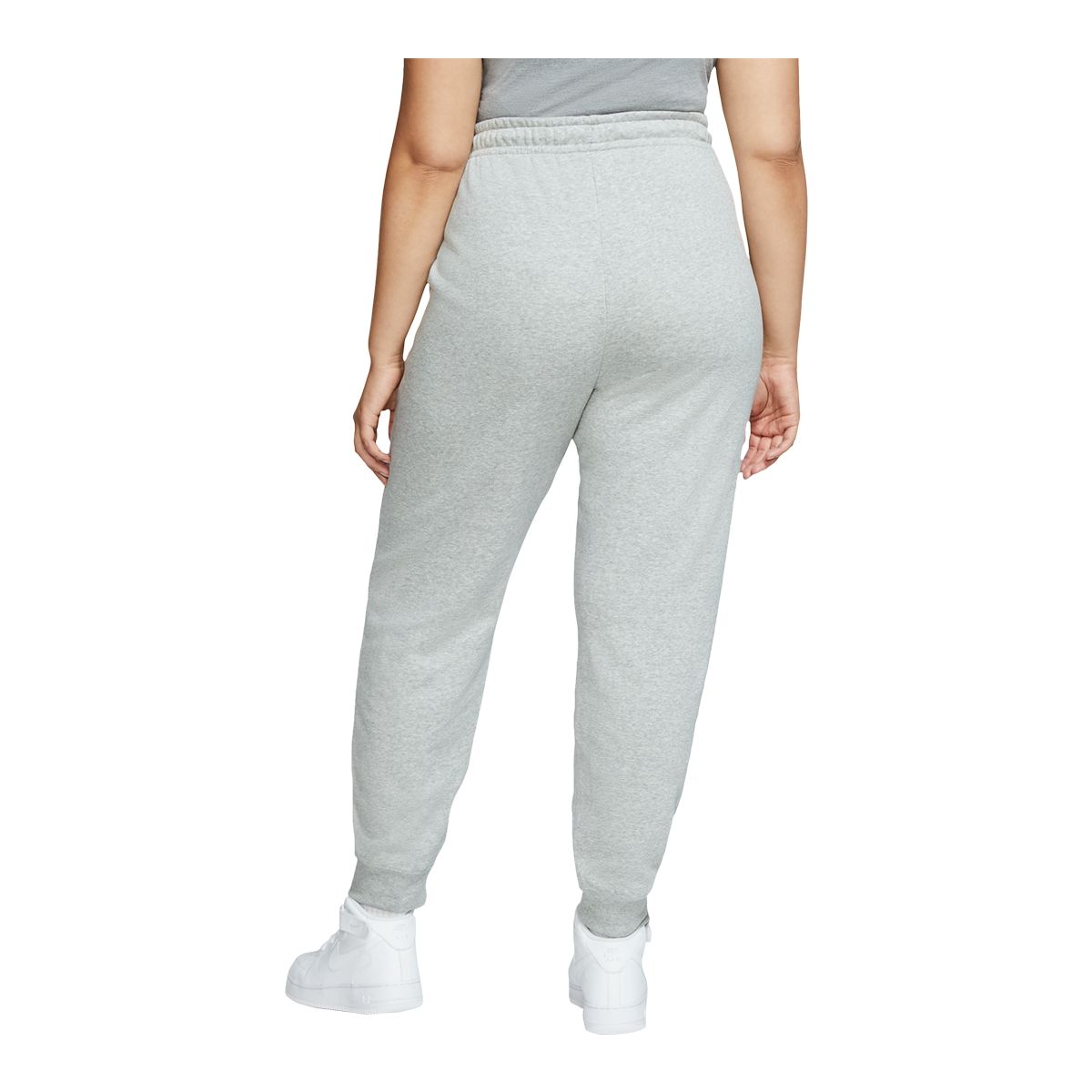 Nike Women's Plus Size Essential Mid-Rise Fleece Joggers, Sweatpants, Casual