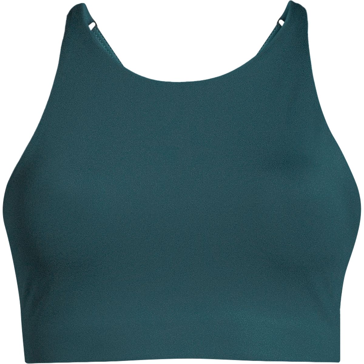 Girlfriend Collective Women's Topanga Sports Bra, Medium Impact, High Neckline