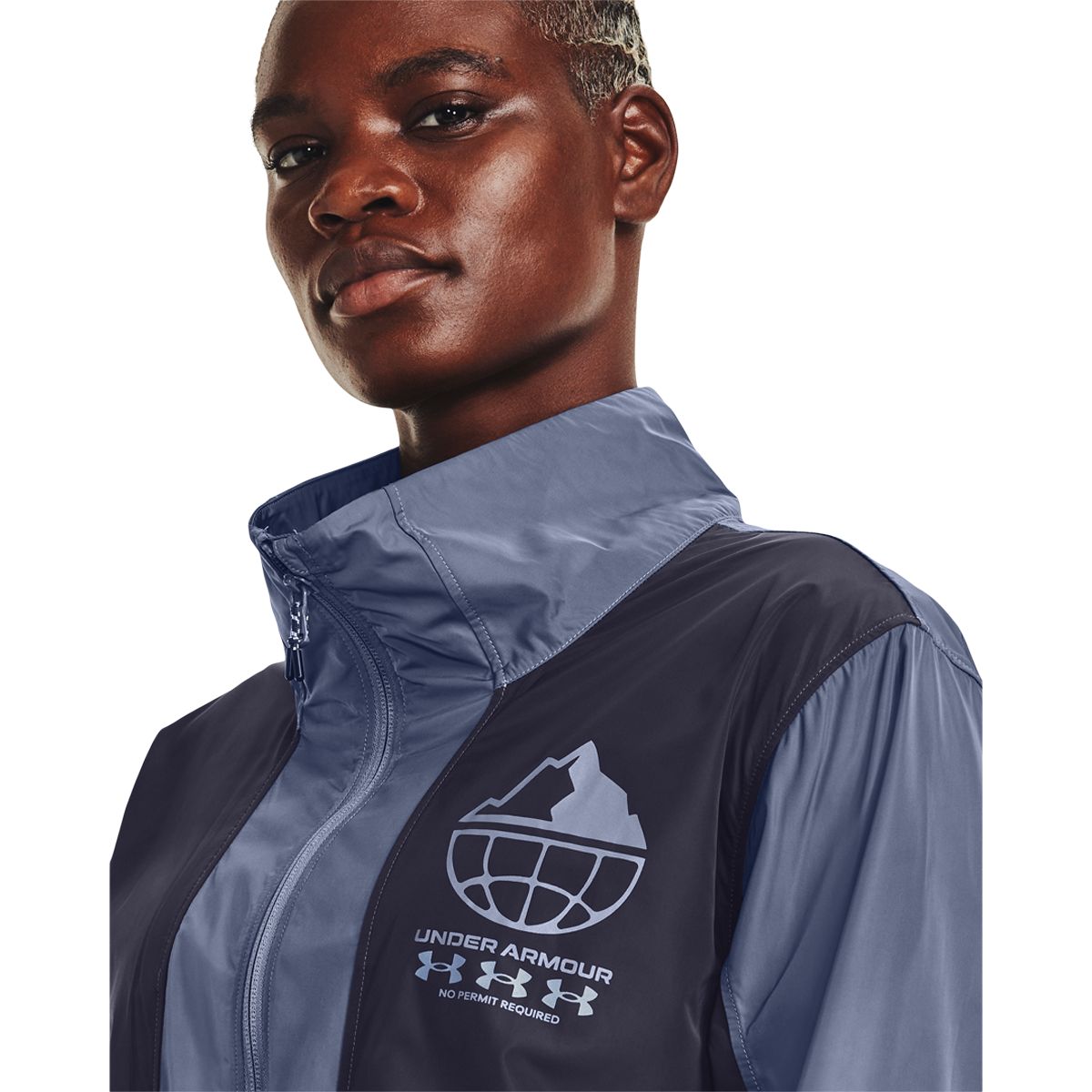 UA W RUN TRAIL JACKET F22-AURORA PURPLE