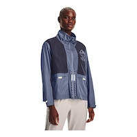 UA W RUN TRAIL JACKET F22-AURORA PURPLE Front_Angled_Right