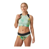 Helly Hansen Women's Hydro Power Cropped Swimwear Top Front_Flat
