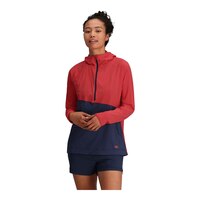 Outdoor Research Women's Astroman Sun Hoodie Front_Three_Fourths_Angled_Left