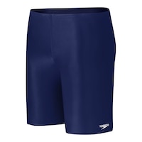 Speedo Boys' Jammer Tight Swim Shorts Front_Angled_Left