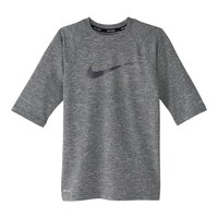 Nike Boys' Swoosh Heather Swim T Shirt Front_Flat