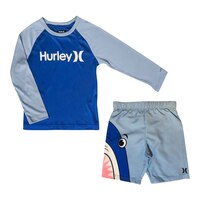 Hurley Toddler Boys' UPF 50+ Shark Bait Raglan N Trunk Set Composite_or_Mixed