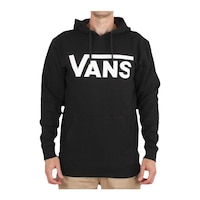 Vans Men's Classic Pullover Hoodie Front_Flat