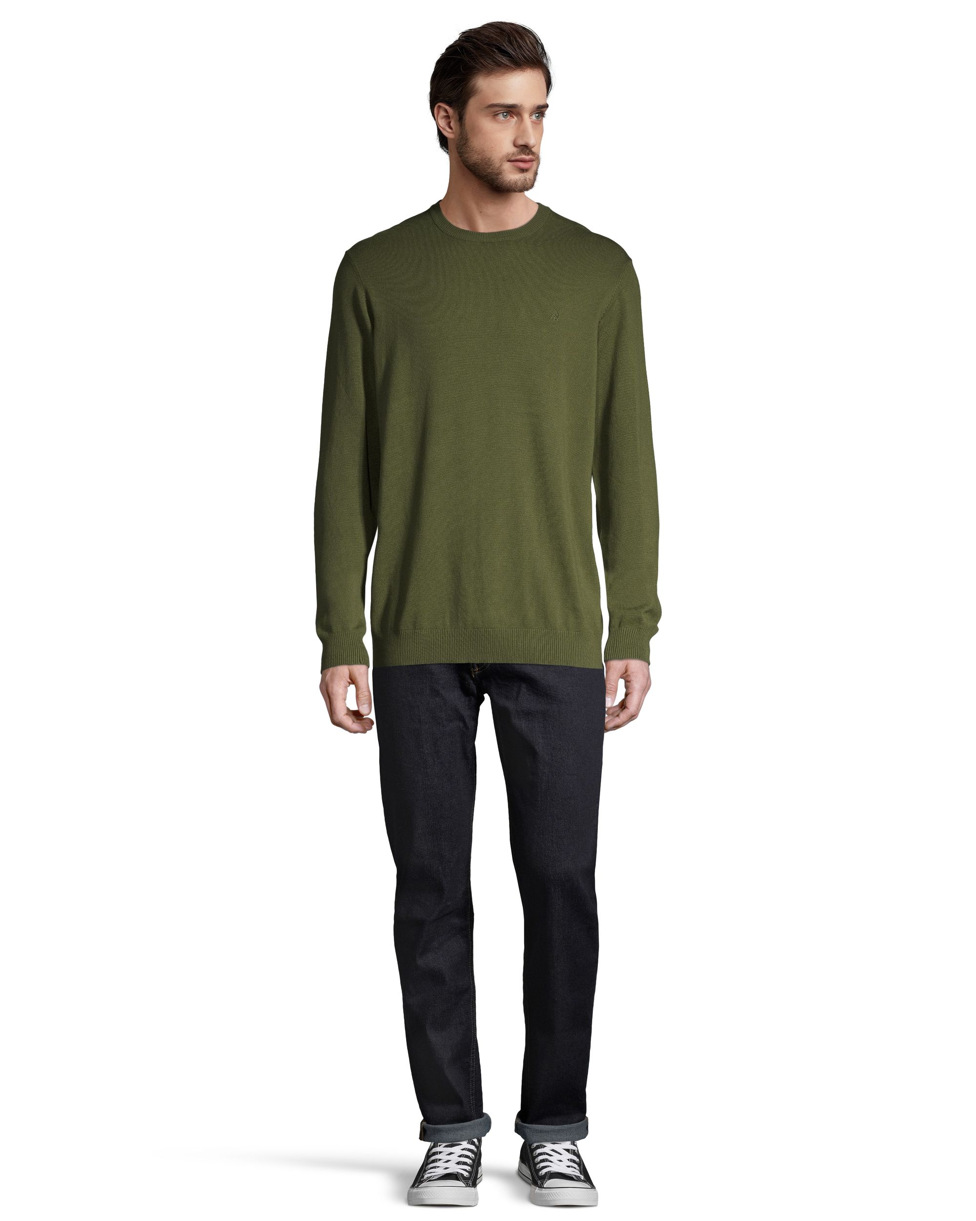 Ripzone Men's Pocket Crew Long Sleeve Shirt