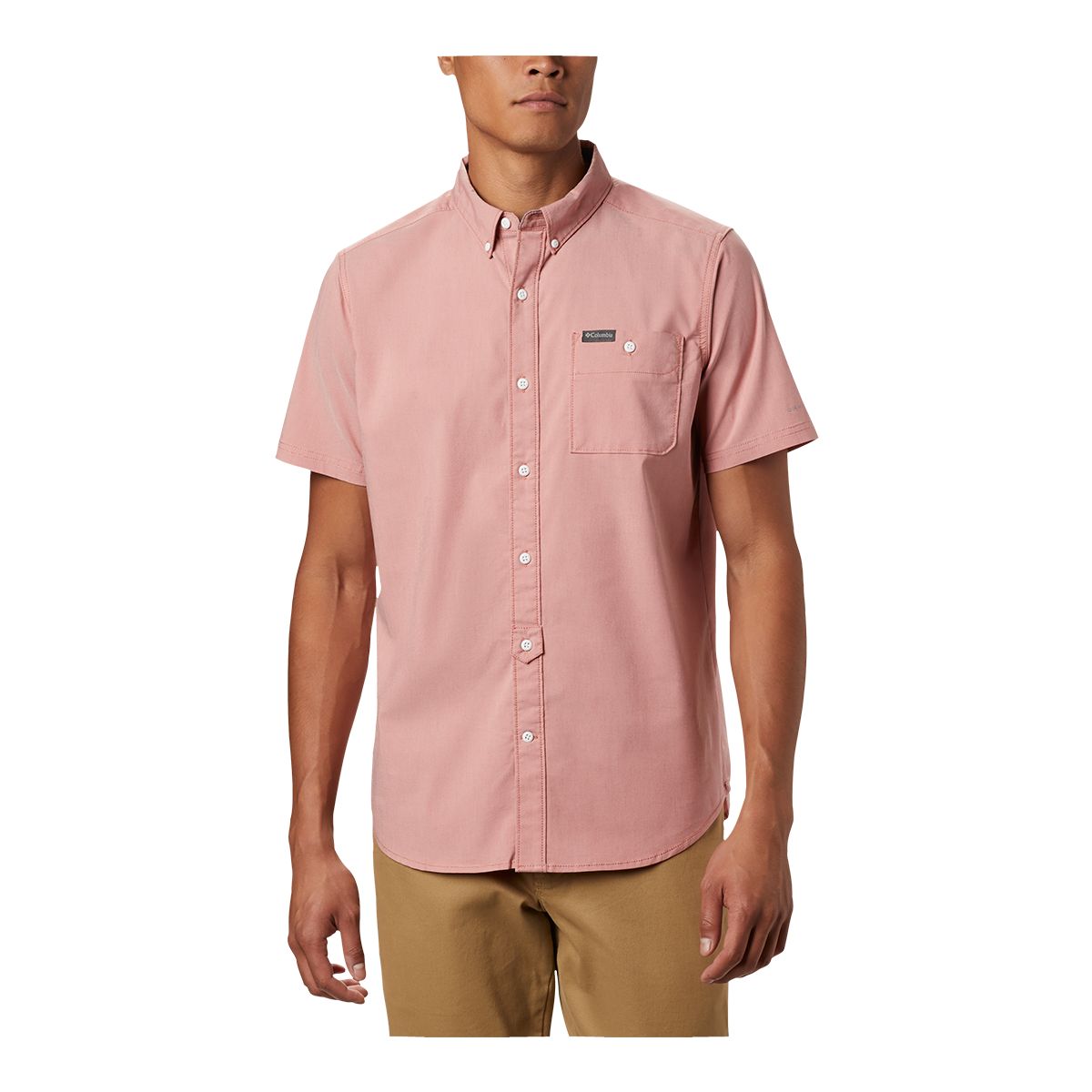 Columbia Men's Outdoor Elements Long Sleeve Chambray Shirt -