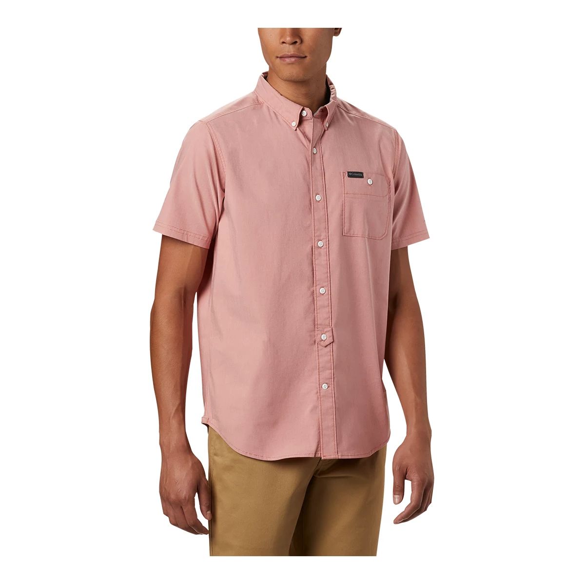 Columbia Men's Outdoor Elements Long Sleeve Chambray Shirt -