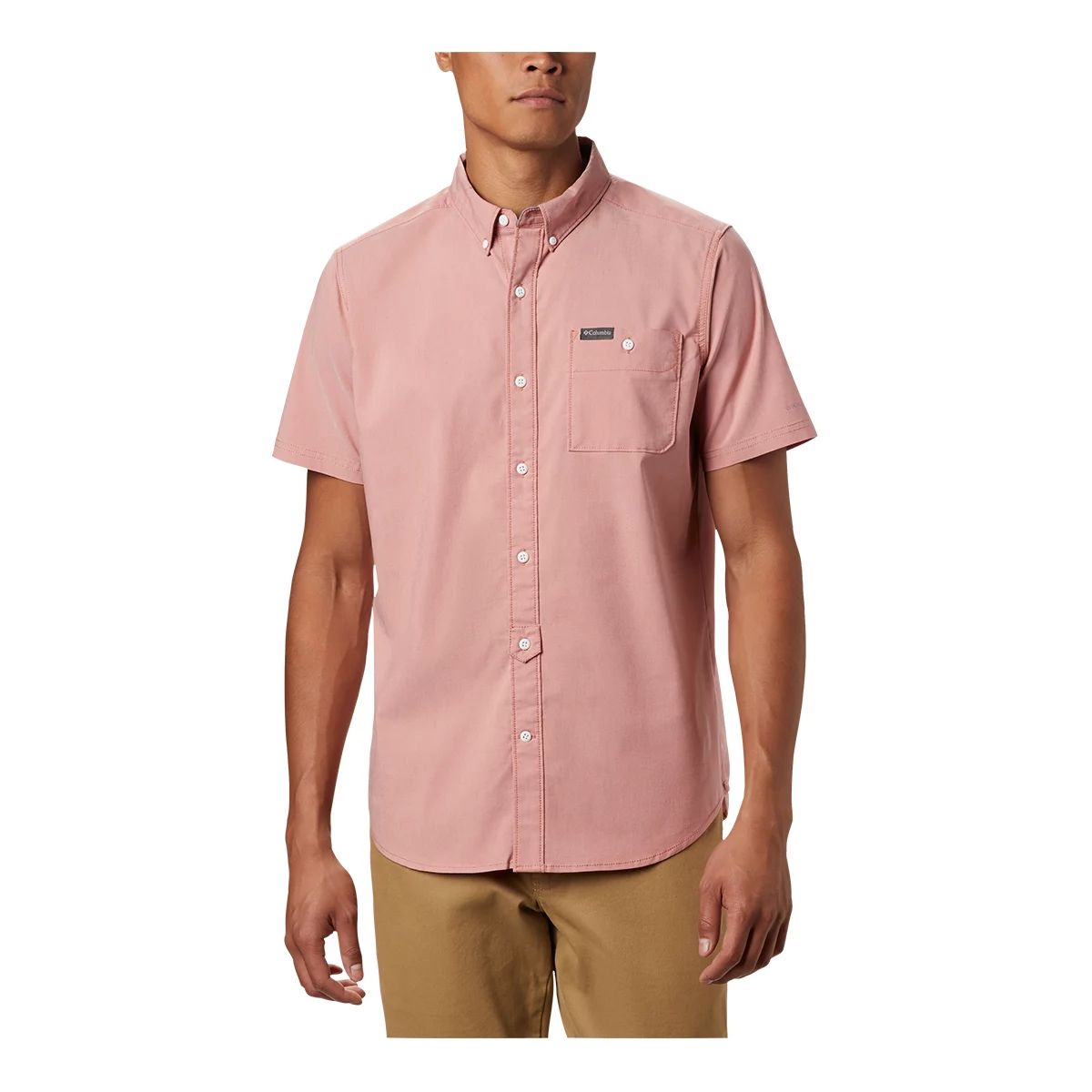 Columbia Men's Outdoor Elements Long Sleeve Chambray Shirt -