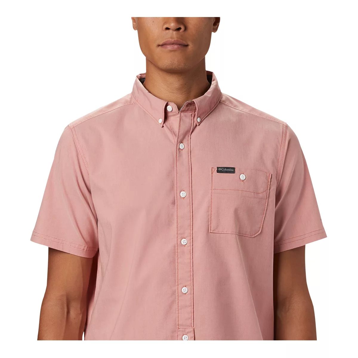 Columbia Men's Outdoor Elements Long Sleeve Chambray Shirt -