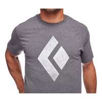 Black Diamond Men's Chalked Up T Shirt CloseUp