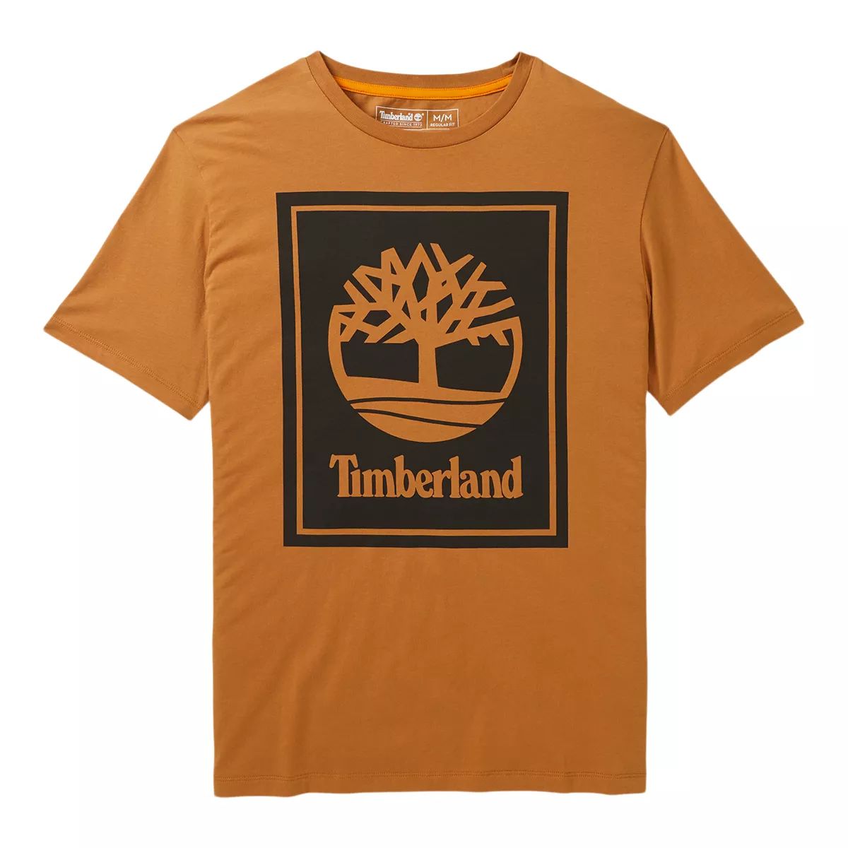 Timberland Men's Stack Logo T-Shirt Front_Flat