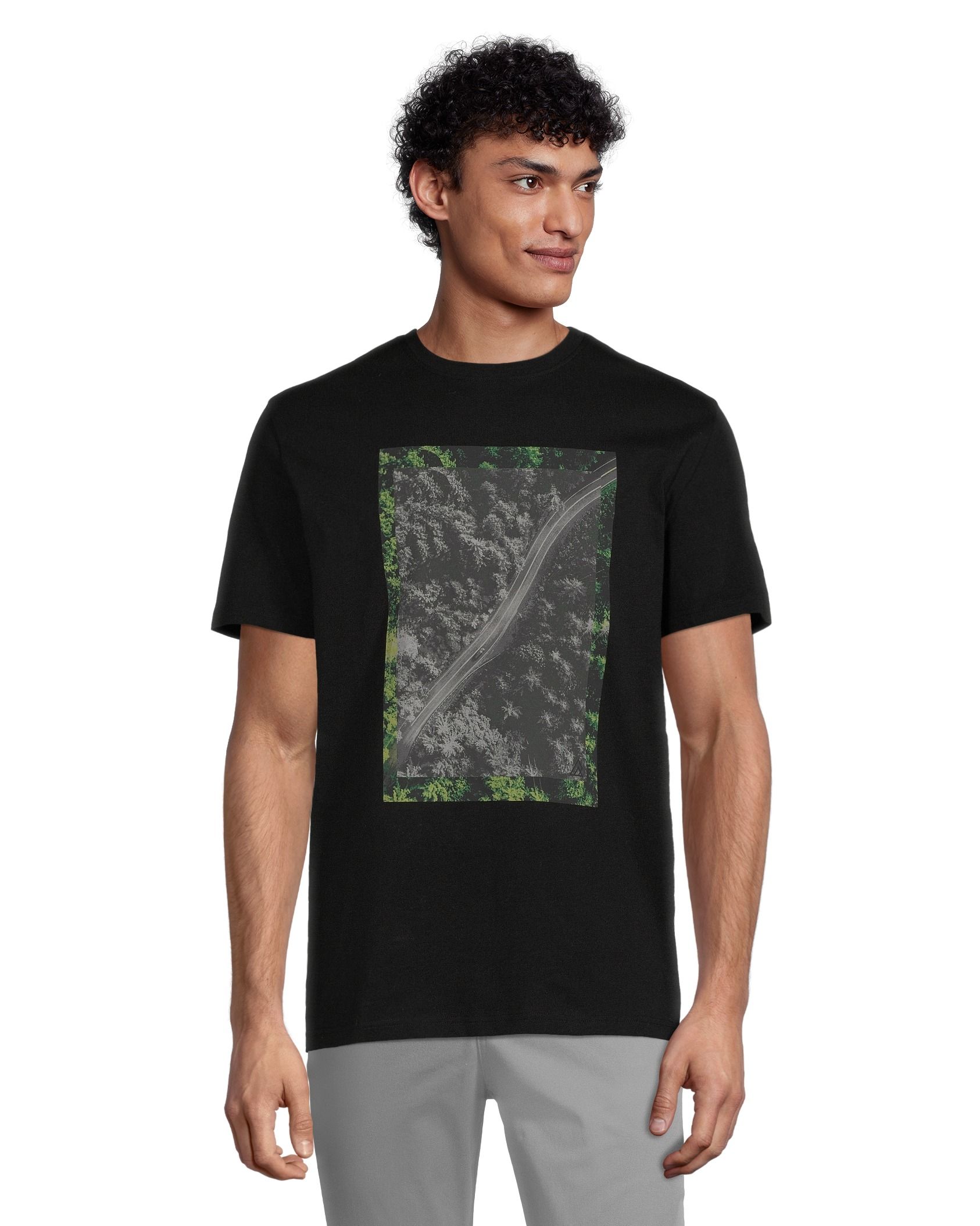 Ripzone Men's Giles Crew Neck Graphic T Shirt