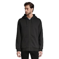 Ripzone Men's Timber Sherpa Lined Full Zip Hoodie Front_Flat