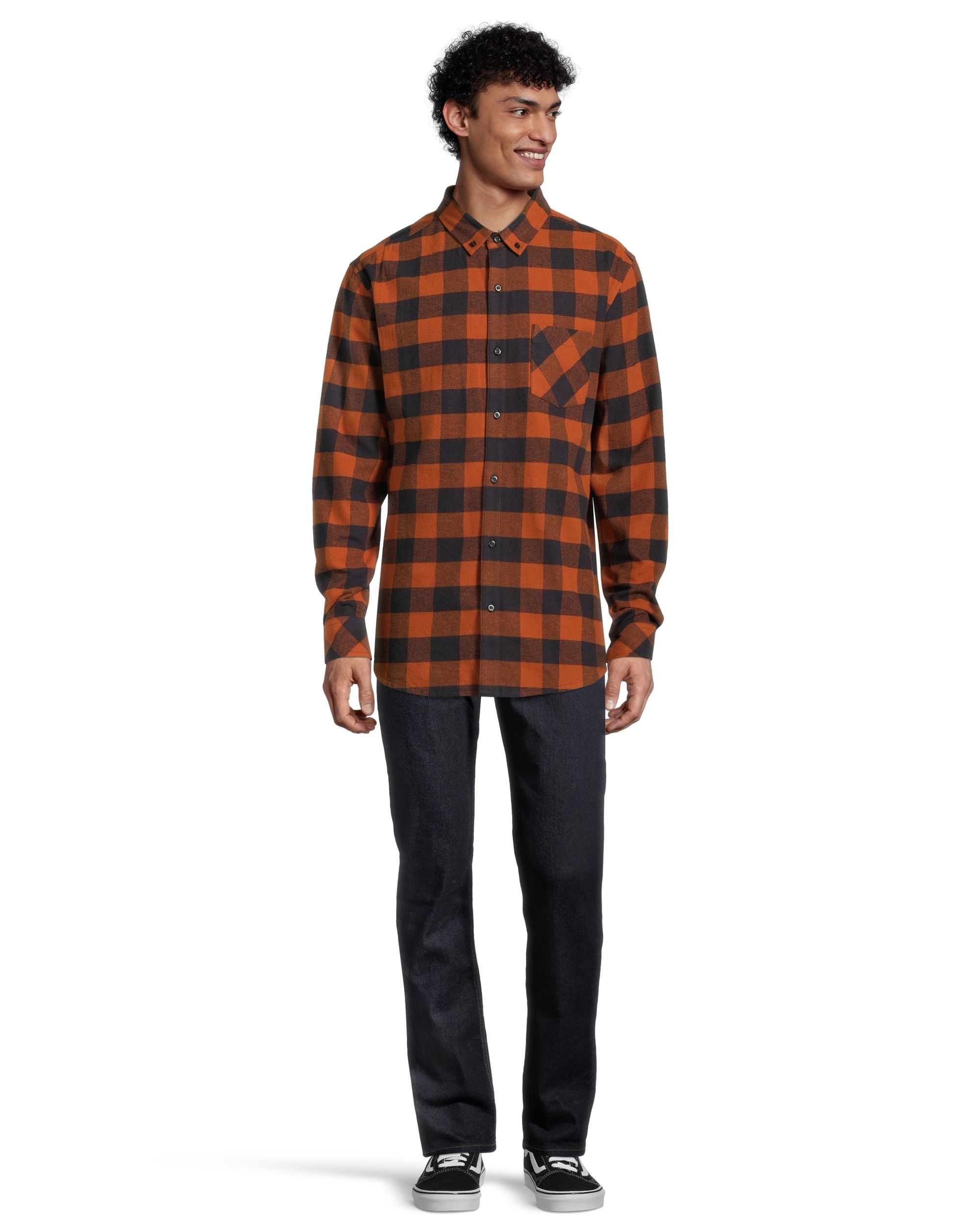 Ripzone Men's Monte Long Sleeve Flannel Shirt