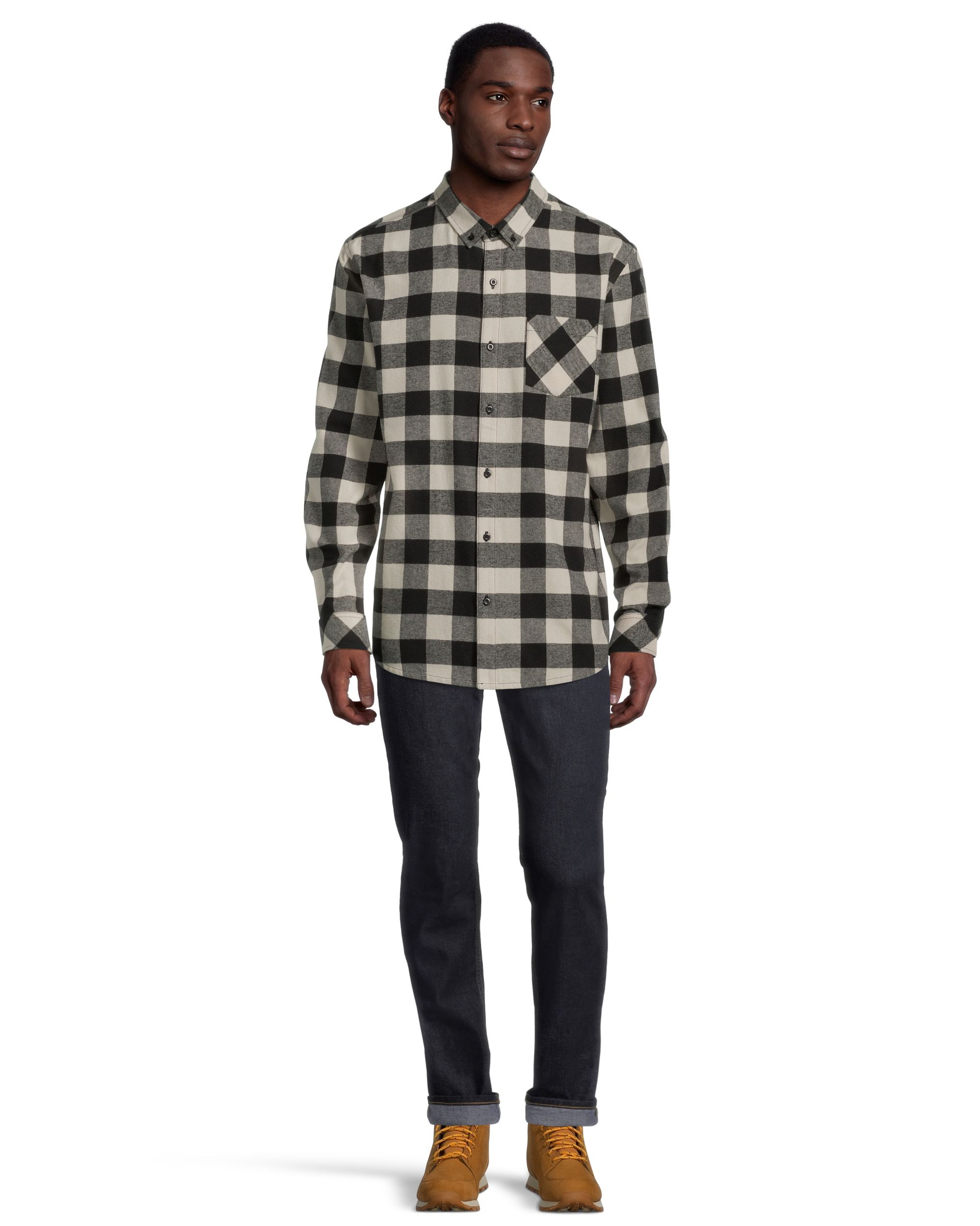Ripzone Men's Monte Long Sleeve Flannel Shirt