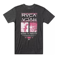 RVCA Men's Versus T Shirt Front_Flat