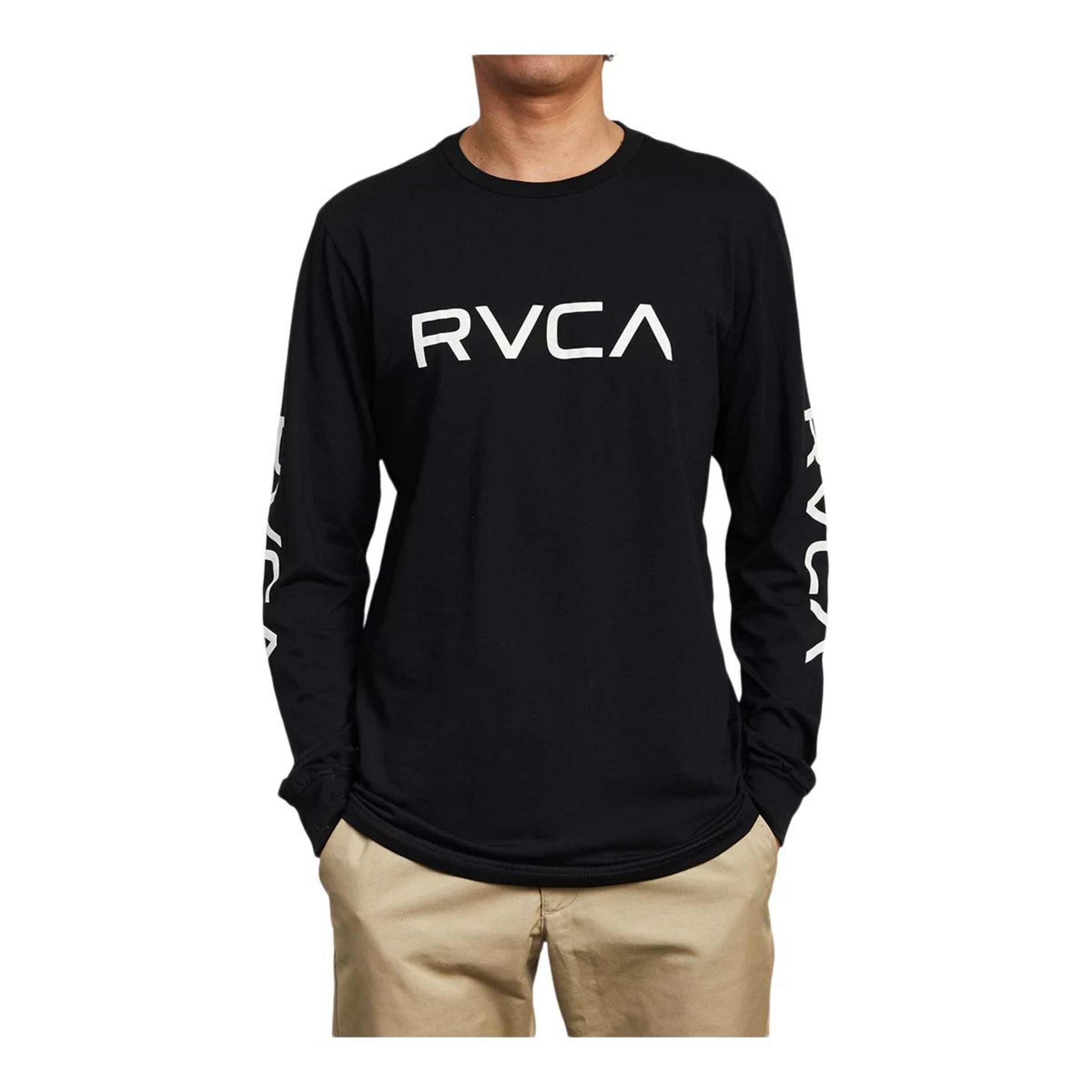 RVCA Men's Big RVCA Long Sleeve Shirt