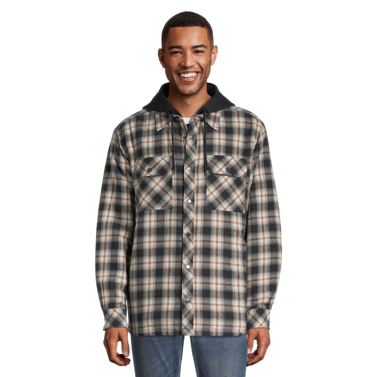 Ripzone Men's Lance Hooded Flannel Shirt | SportChek