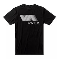 RVCA Sport Men's Blur T Shirt Front_Flat