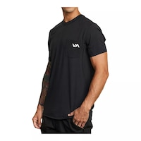 RVCA Sport Men's Vent T-Shirt Front_Angled_Left