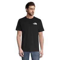 The North Face Men's Half Dome Box NSE T Shirt Front_Flat