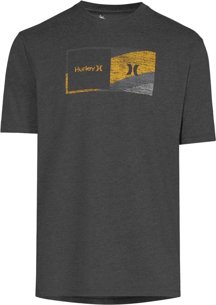 Hurley Men's Everyday Washed T Shirt, Short Sleeve, Crew Neck, Cotton, Graphic