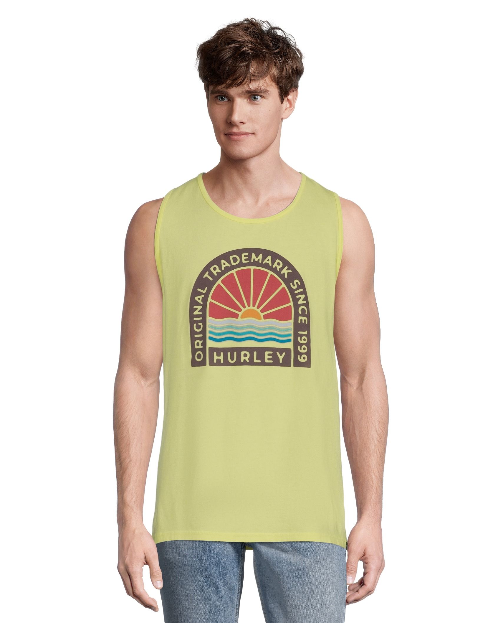 Hurley Men's Everyday Washed Horizon Tank Top, Sleeveless
