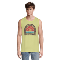 Hurley Men's Everyday Washed Horizon Tank Top, Sleeveless Front_Flat