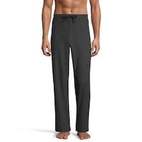 Ripzone Men's Burridge Solid Flannel Lounge Pants Front_Flat