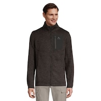 McKINLEY Men's Skeena II Full Zip Fleece Jacket Front_Flat