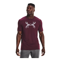 Under Armour Men's Antler T Shirt Front_Flat