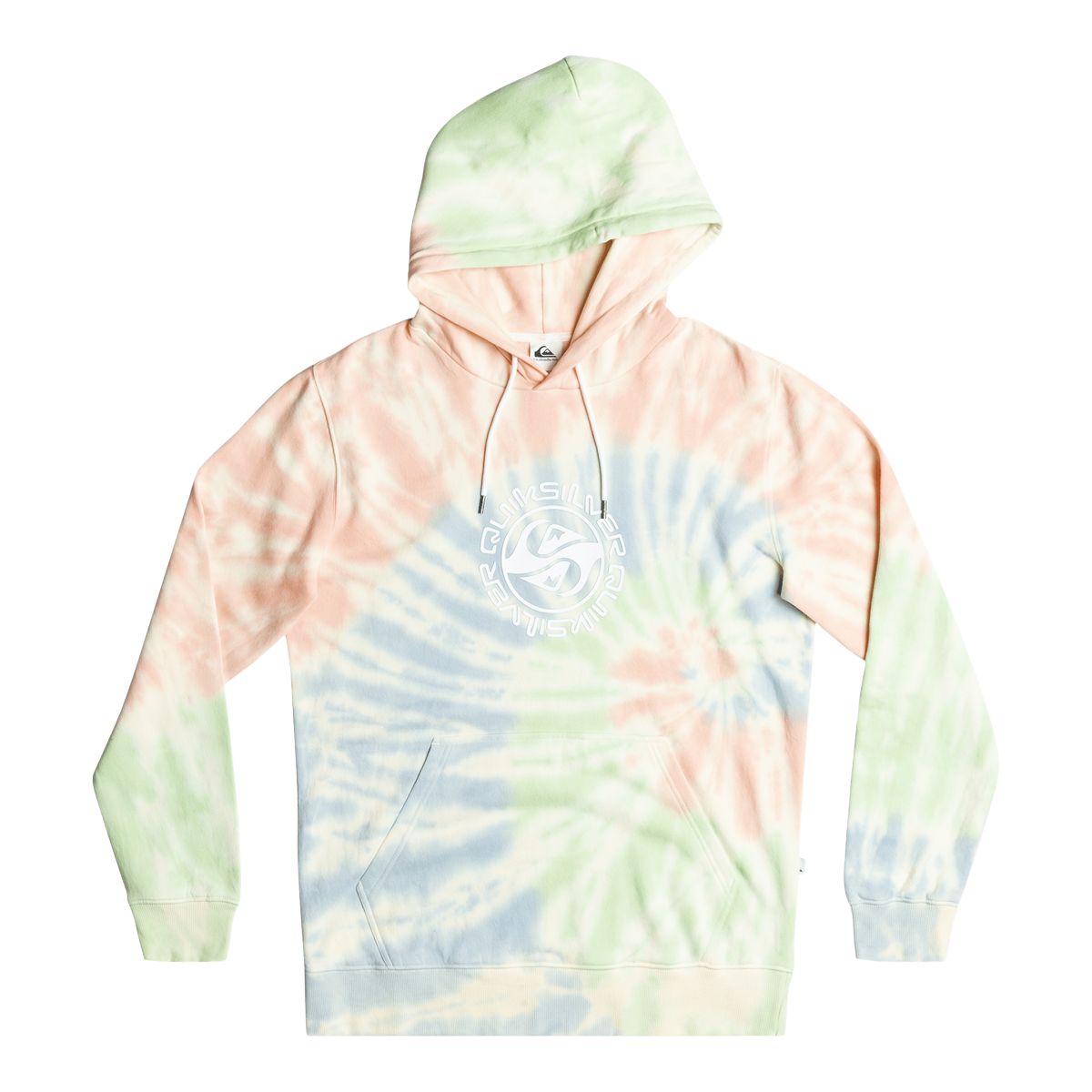 Quiksilver Men's Salty Tie Dye Pullover Hoodie