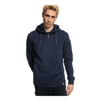 Quiksilver Men's Keller Full Zip Hoodie Front_Flat