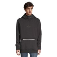 Quiksilver Men's Big Logo Tech Pullover Hoodie Front_Flat