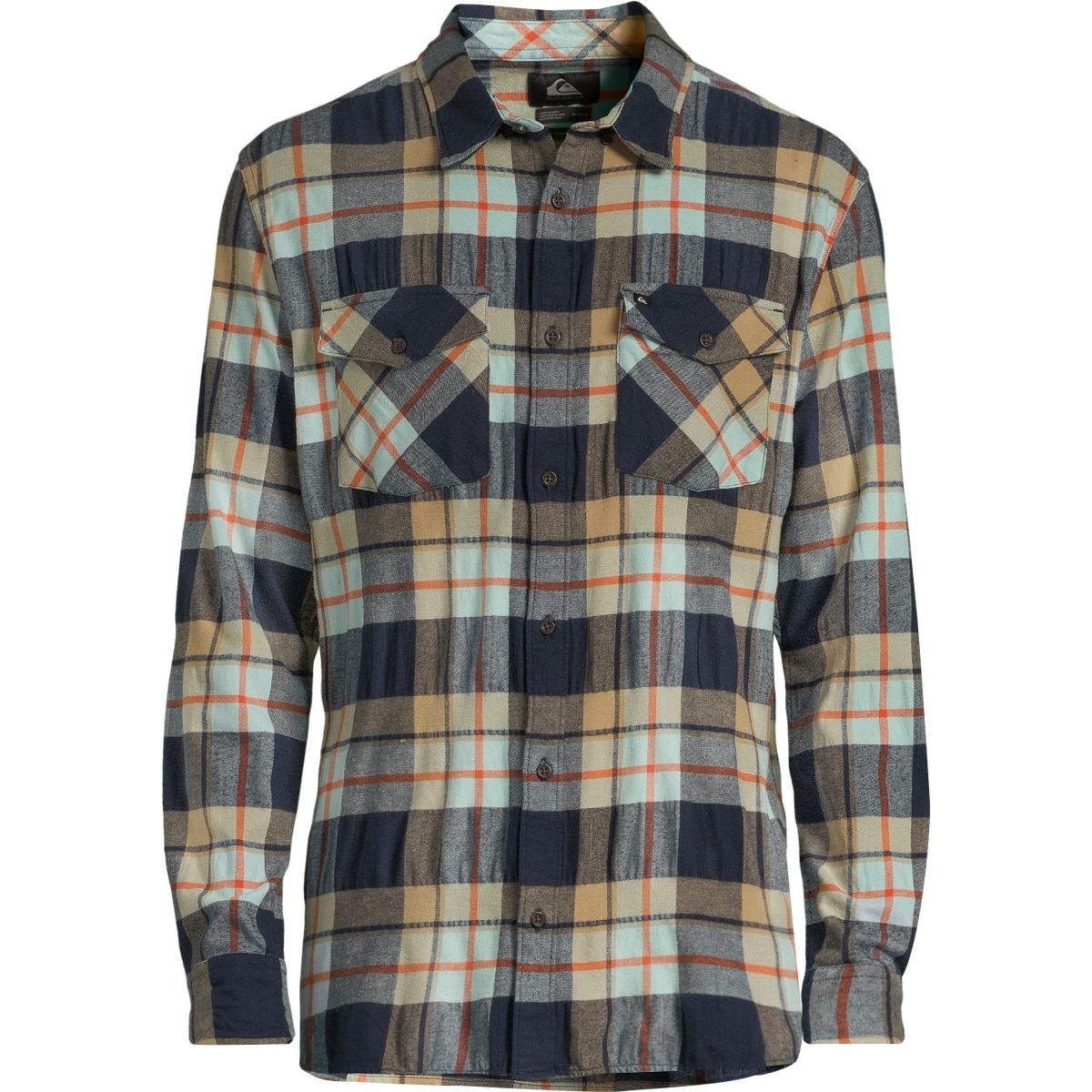 Quiksilver Men's Draymen Stretch Flannel Long Sleeve Shirt