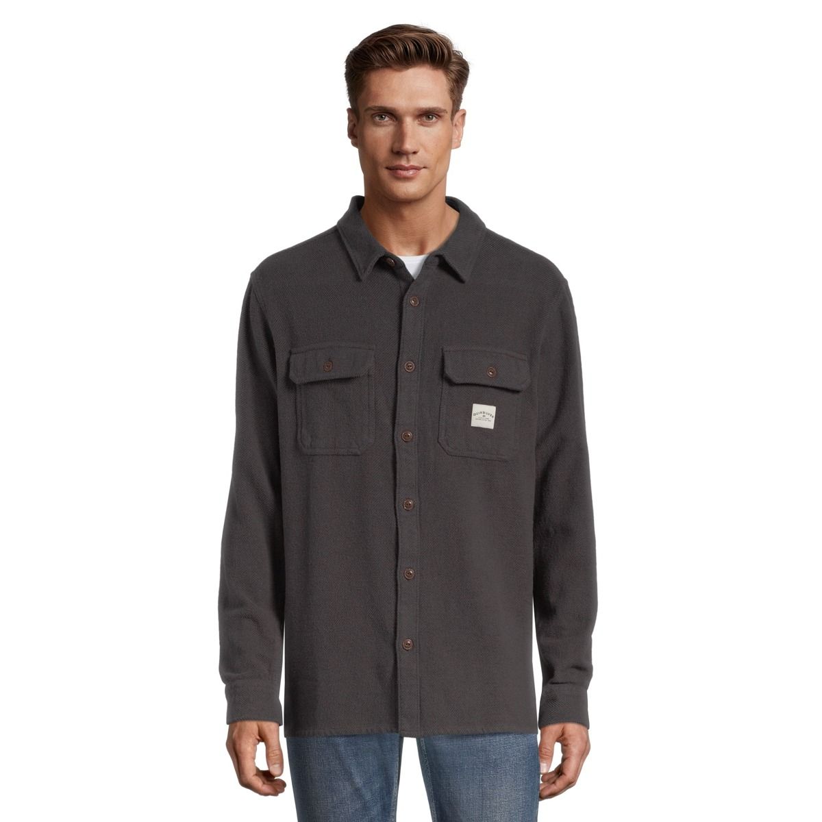 Quiksilver Men's Kyloe Flannel Long Sleeve Shirt