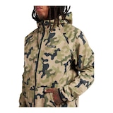 Burton Men's Crown Weatherproof Full Zip Hoodie Front_Angled_Left