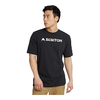 Burton Men's Horizontal Mountain T Shirt Front_Angled_Right