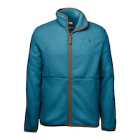 The North Face Men's Dunraven Full Zip Top Front_Flat