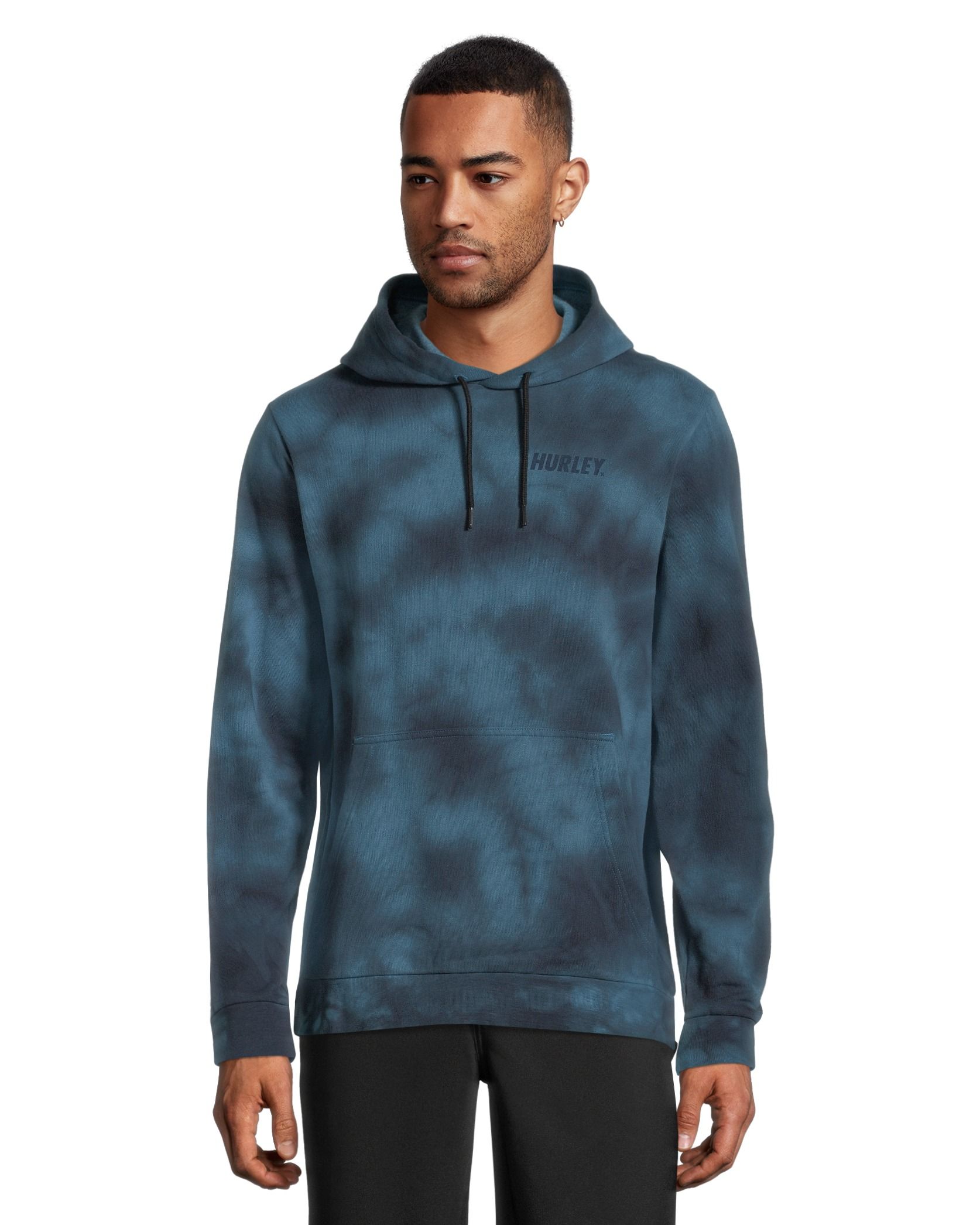 Hurley Men's Fastlane Tie Dye Summer Pullover